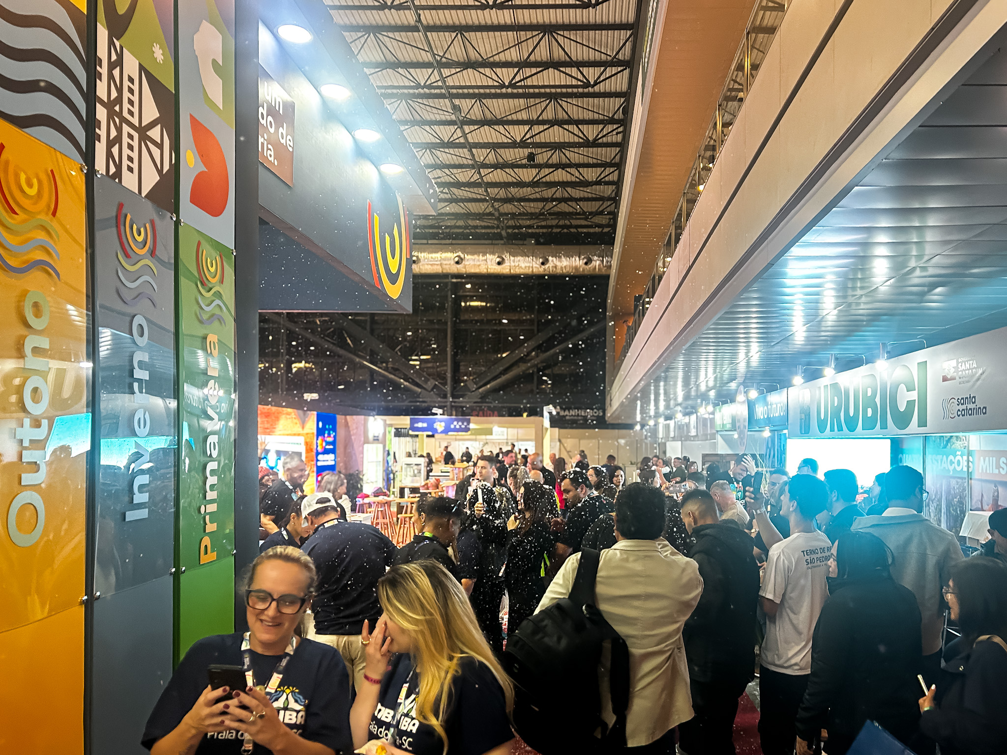 Corredores lotados da BNT Mercosul