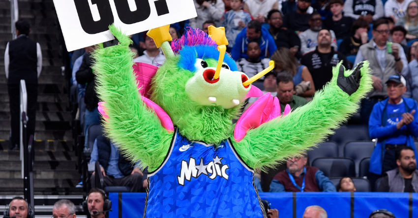Design sem nome NBA House 2025, em São Paulo, terá participação do mascote Stuff, do Orlando Magic
