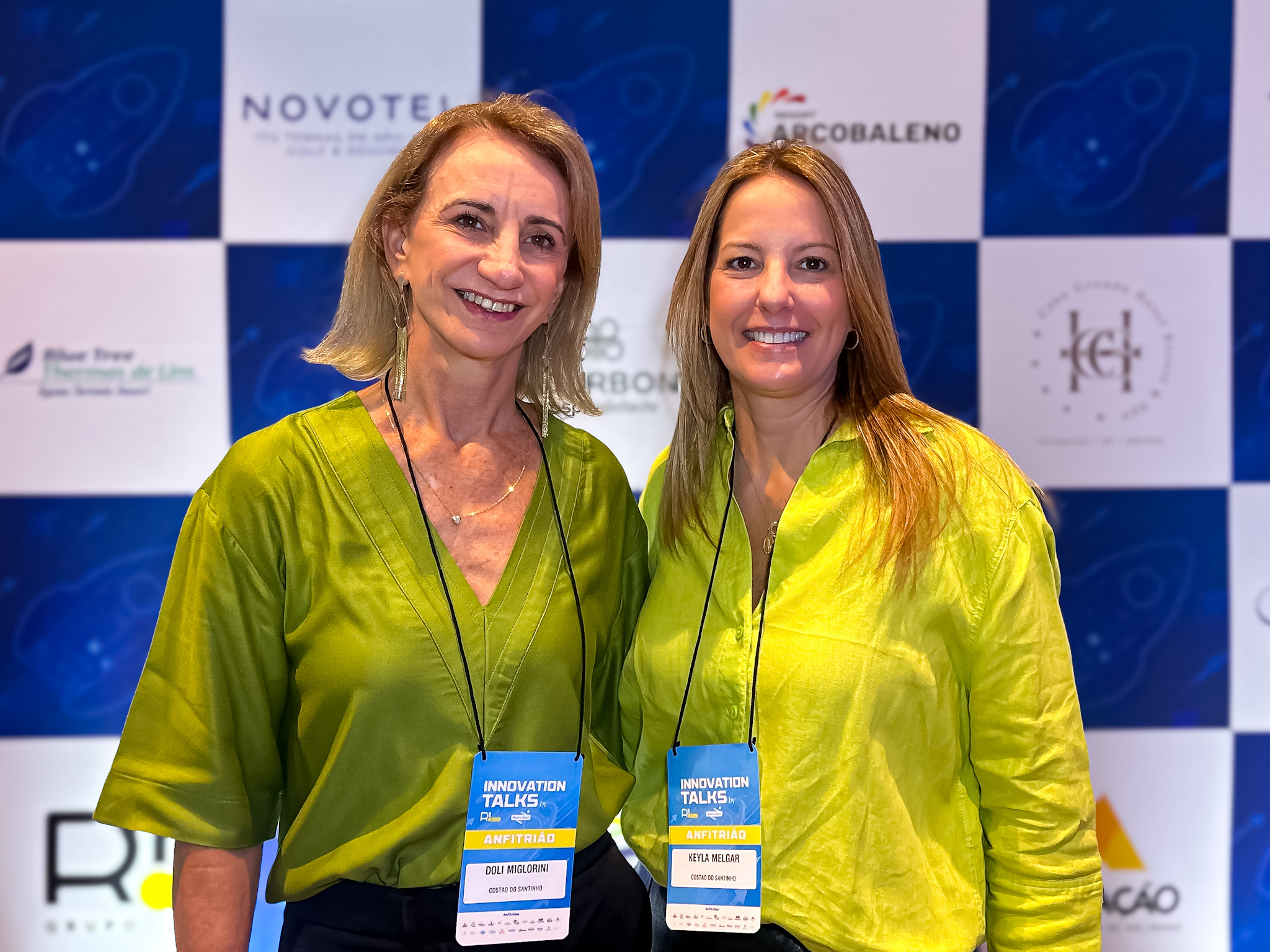 Doli Miglorini e Keyla Melgar, do Costão do Santinho