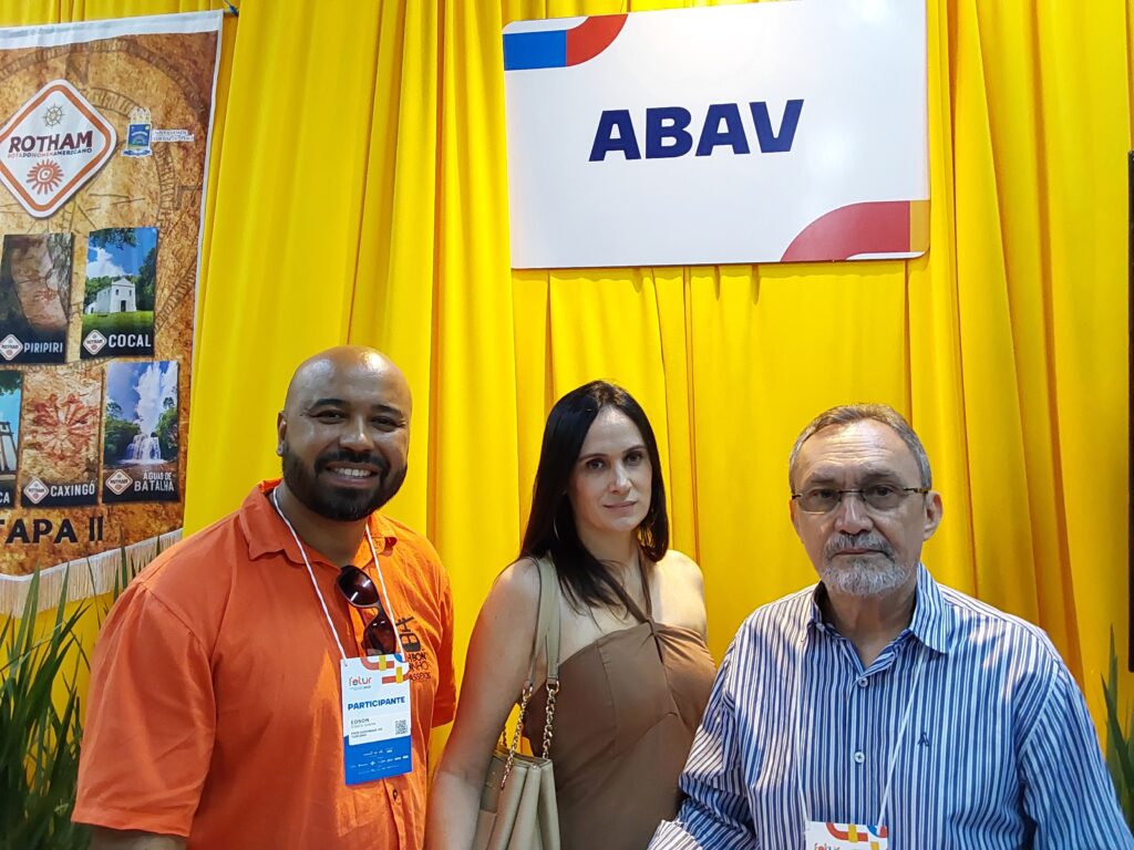 Edson Ribeiro, Luna Montanha e Filomeno Montanha, da Abav PI