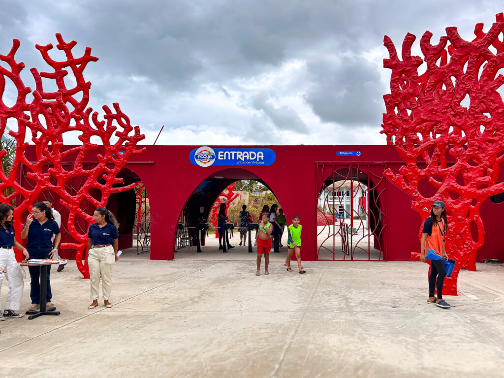 Entrada do Pratagy Acqua Park