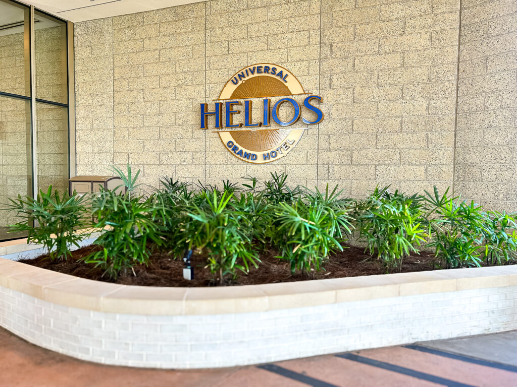 Entrada do hotel