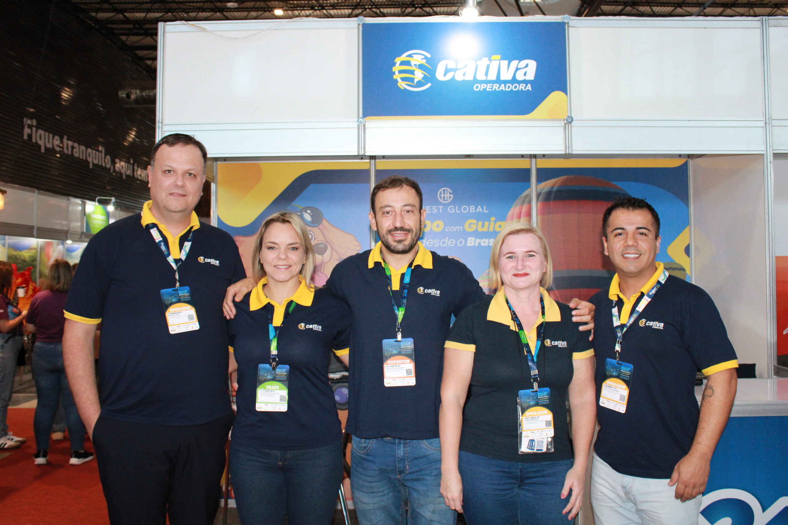 Equipe da Cativa Operadora Equipe da Cativa Operadora