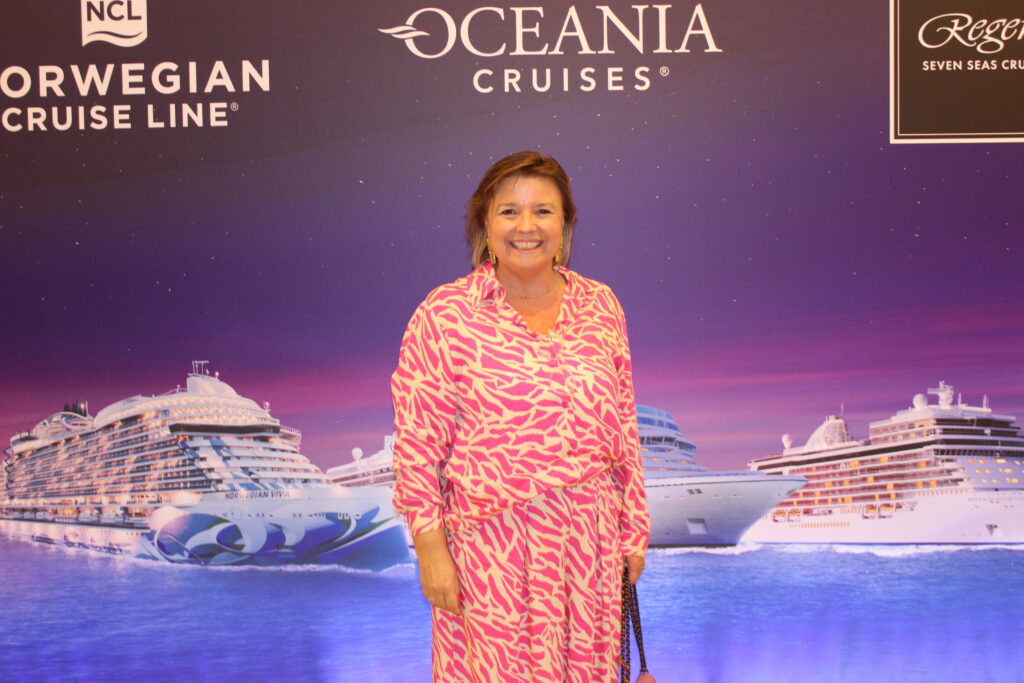 Estela Farina, da Norwegian Cruise Line,