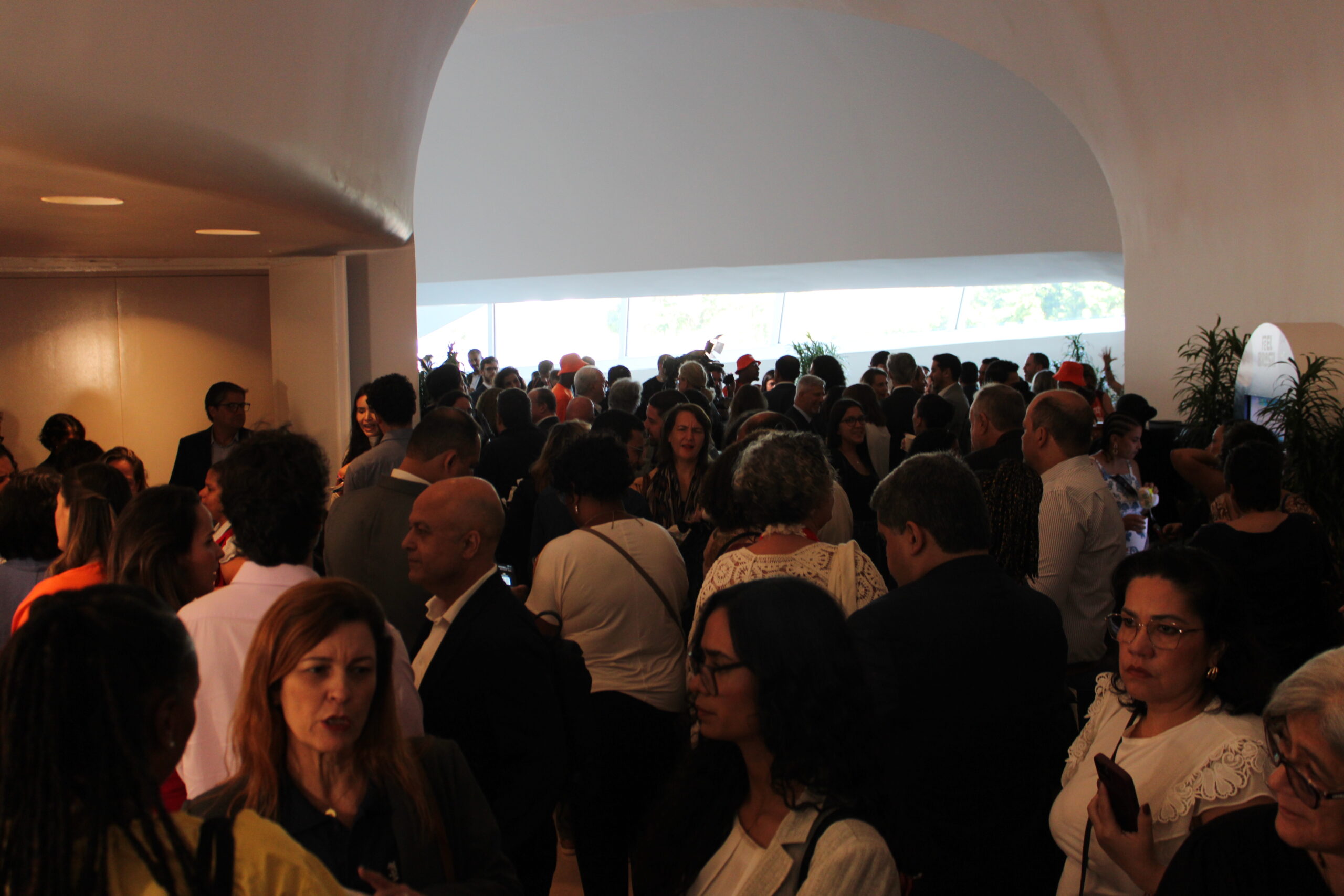 Evento reúne autoridaes no Museu do Amanhã, no Rio Evento reúne autoridaes no Museu do Amanhã, no Rio