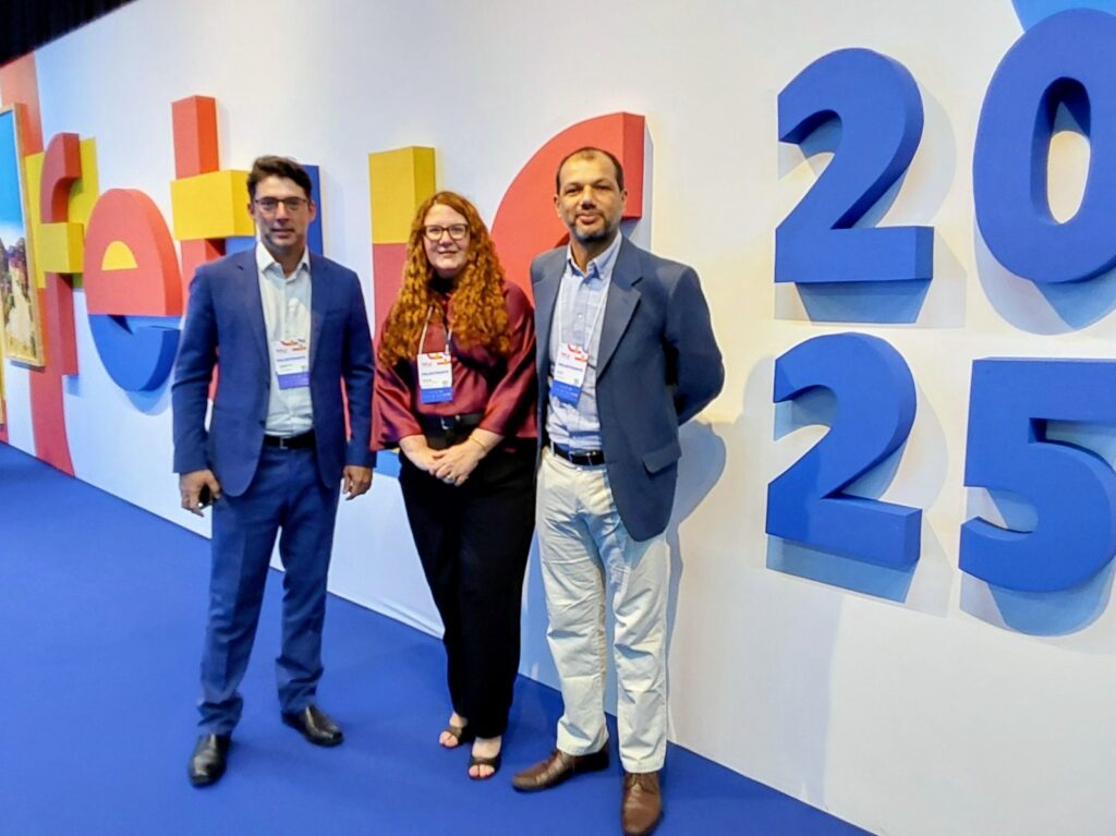 Fabricio Amaral, da Fornatur, Carina Thomas, da Embratur e Italo Barros