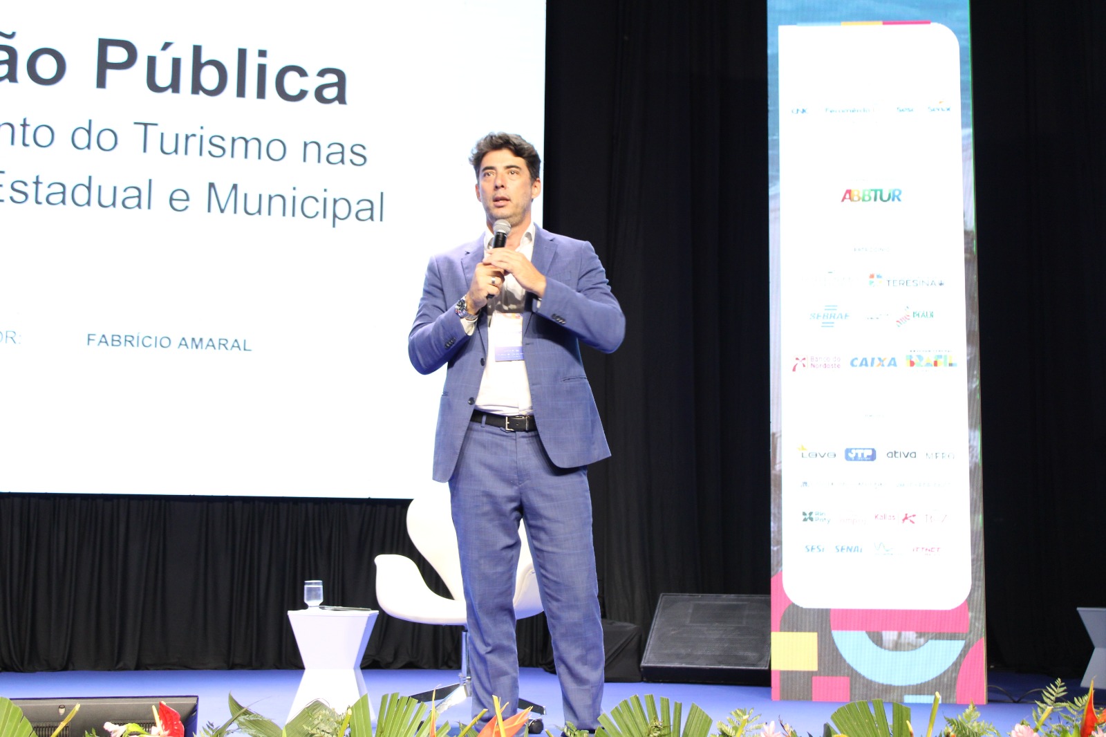 Fabrício Amaral, presidente do Fornatur Fabrício Amaral, presidente do Fornatur