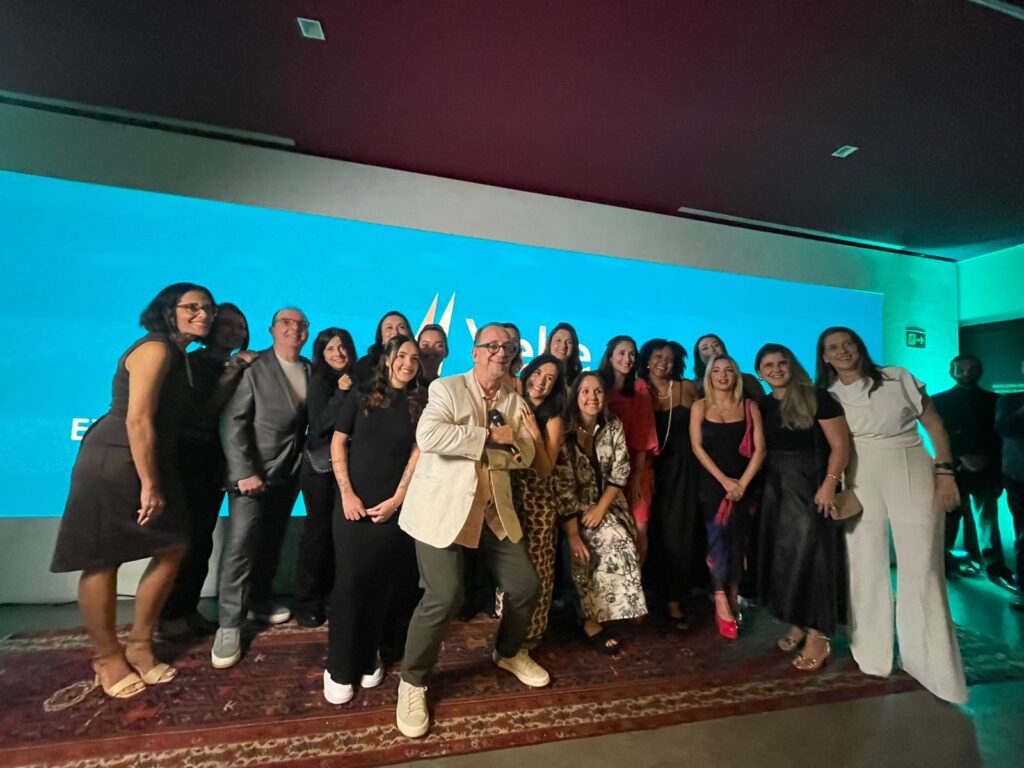 Equipe da Velle durante o evento
