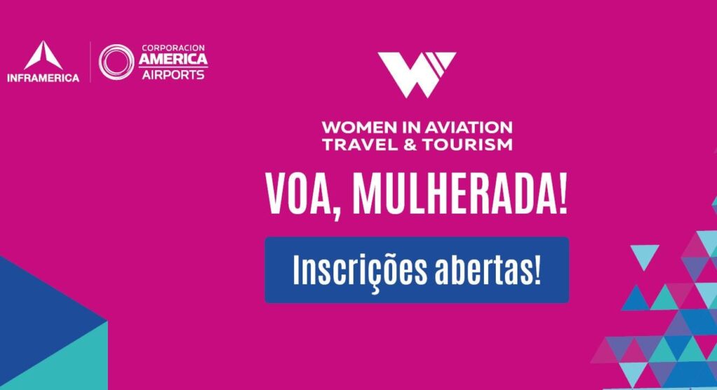 IMG 20250523 WA0037 Programa Mulheres na Aviação, Viagem e Turismo da Inframerica abre inscrições com mais de 100 bolsas de estudos EaD entre 50% e 100% de desconto