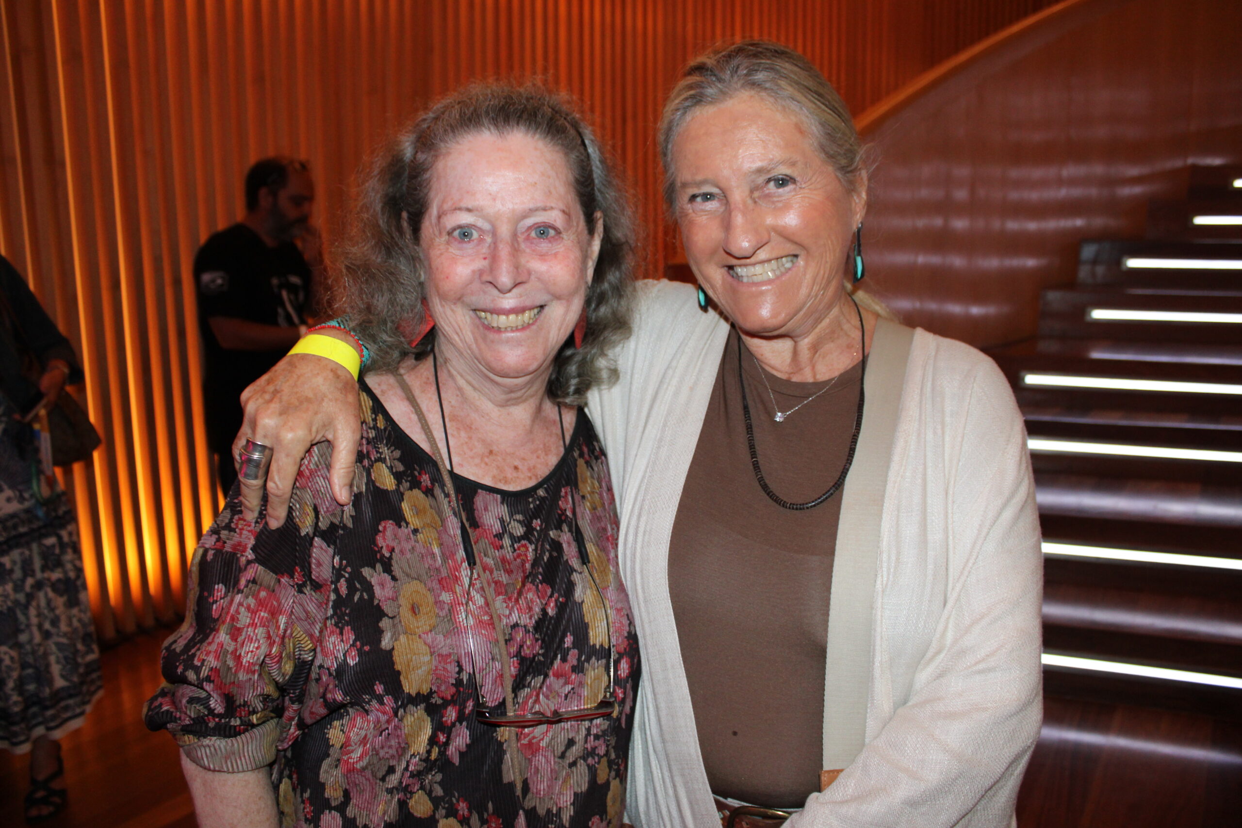 Miriam Cutz, da TurisRio, com Rosa Masgrau, do M&E