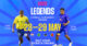 Ídolos do futebol mundial se reúnem em Curaçao para torneio nos dias 28 e 29 de maio