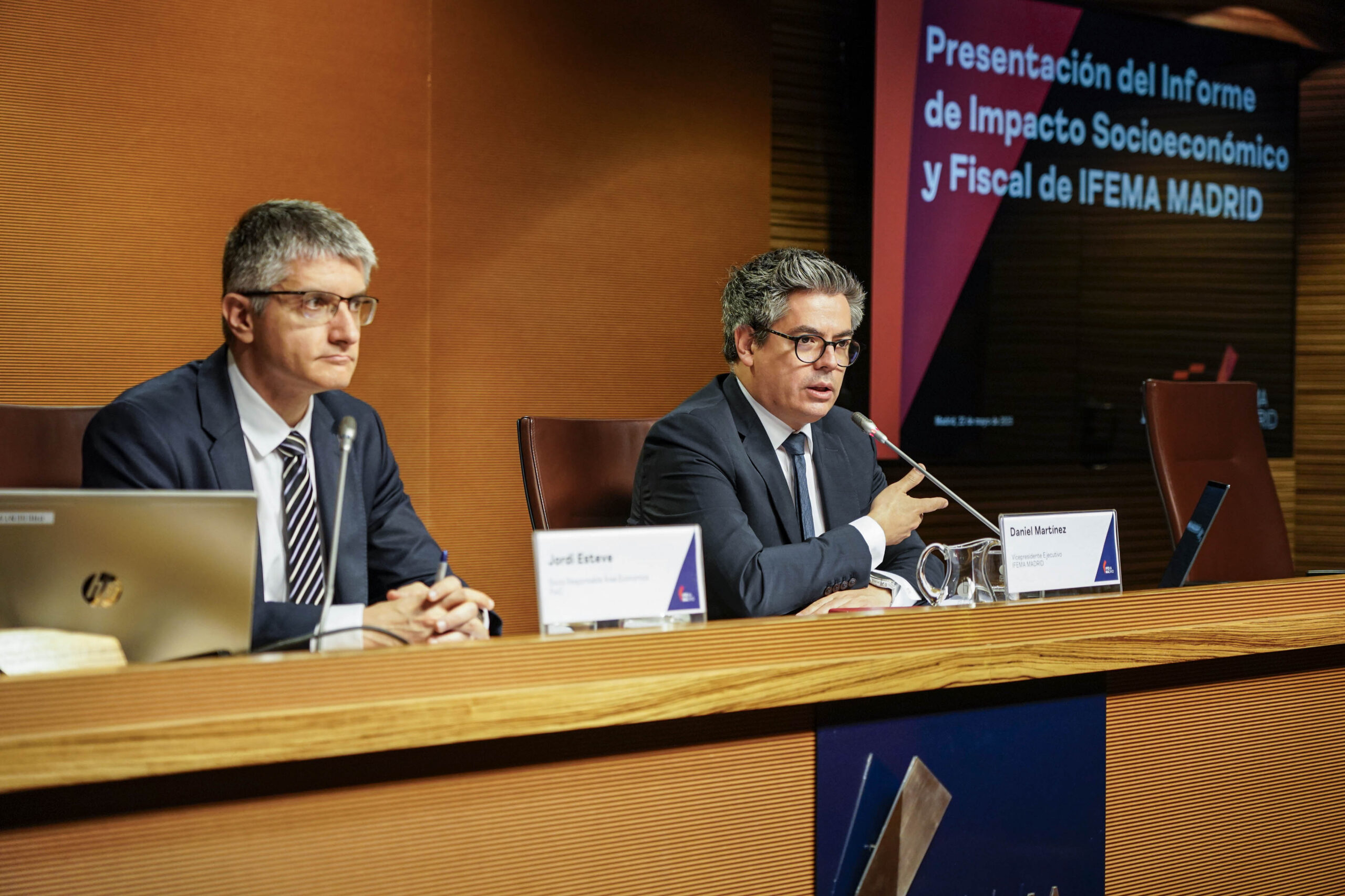 Atividade do Ifema Madrid gera 5,7 bilhões de euros na economia de Madrid este ano 1 IMG Presentacion Informe Impacto Socioeconomico IFEMA MADRID FM scaled Atividade do Ifema Madrid gera 5,7 bilhões de euros na economia de Madrid este ano