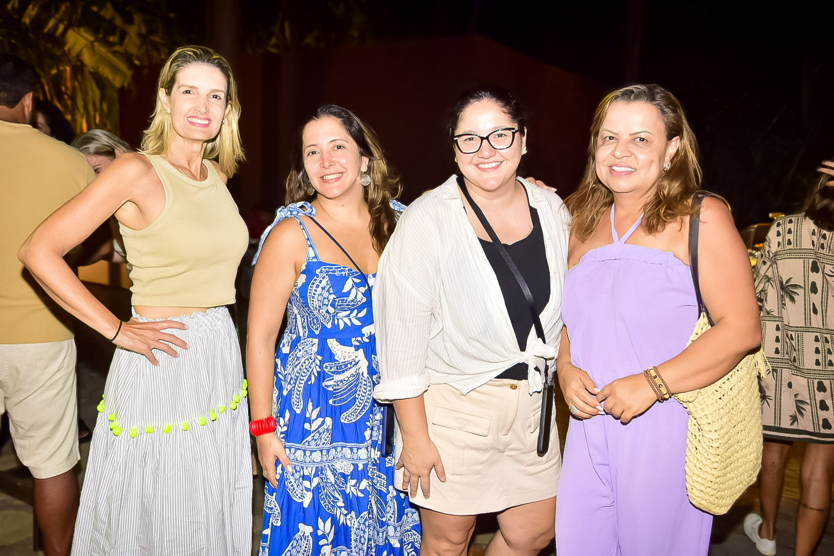 Luciana Karlguth, do Wanna Dreams Viagens, Marcela Quintanilha, da Senhora Viagens, Sabrina Lombardi, da RD Roteiros, e Jocelen Costa, da Viamundo Luciana Karlguth, do Wanna Dreams Viagens, Marcela Quintanilha, da Senhora Viagens, Sabrina Lombardi, da RD Roteiros, e Jocelen Costa, da Viamundo