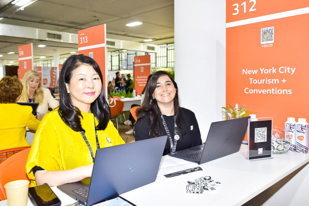 Makiko Healy e Ana Beatriz di Pietro, do  NY City Tourism