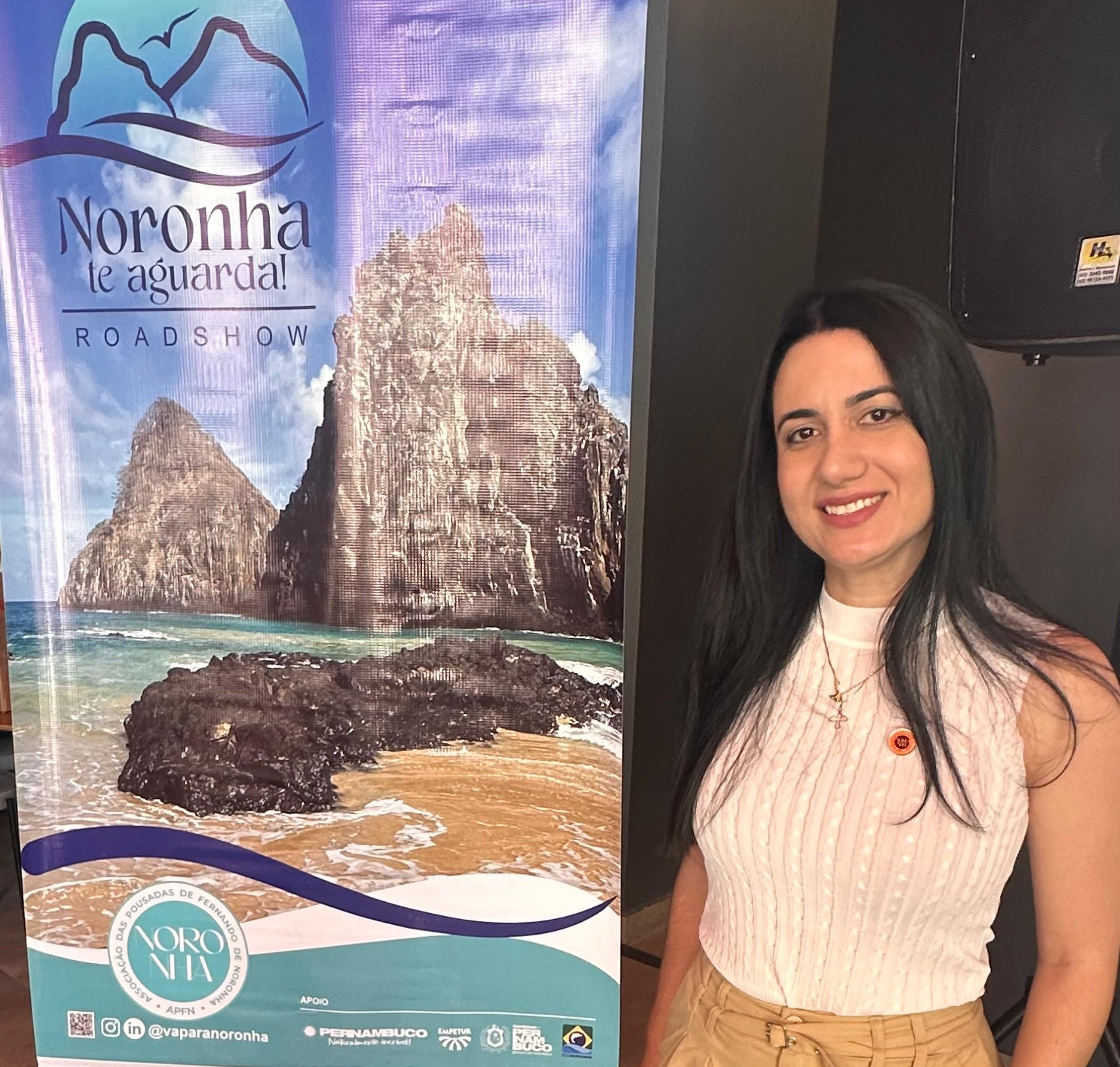 Roadshow destaca Fernando de Noronha na Argentina 1 Manuela Fay diretora executiva da APFN Roadshow destaca Fernando de Noronha na Argentina