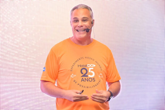 Marcio Nogueira da HotelDO e1747223534935 Despegar fatura US$ 5,5 bi em 2024 e HotelDO reforça comissão até 4% maior em convenção