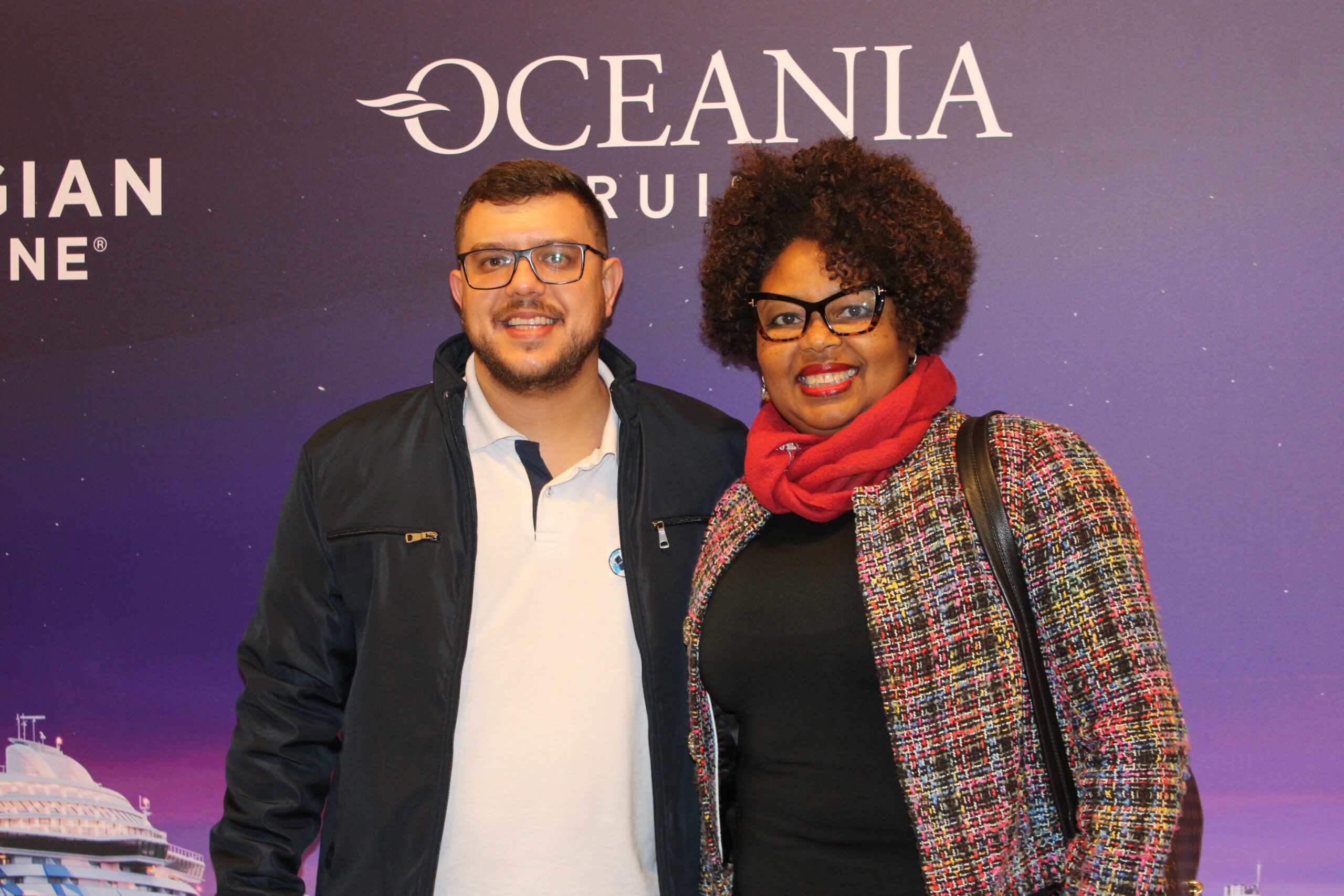 Marcos Mathey e Claudia Gonçalves, da Visual Turismo
