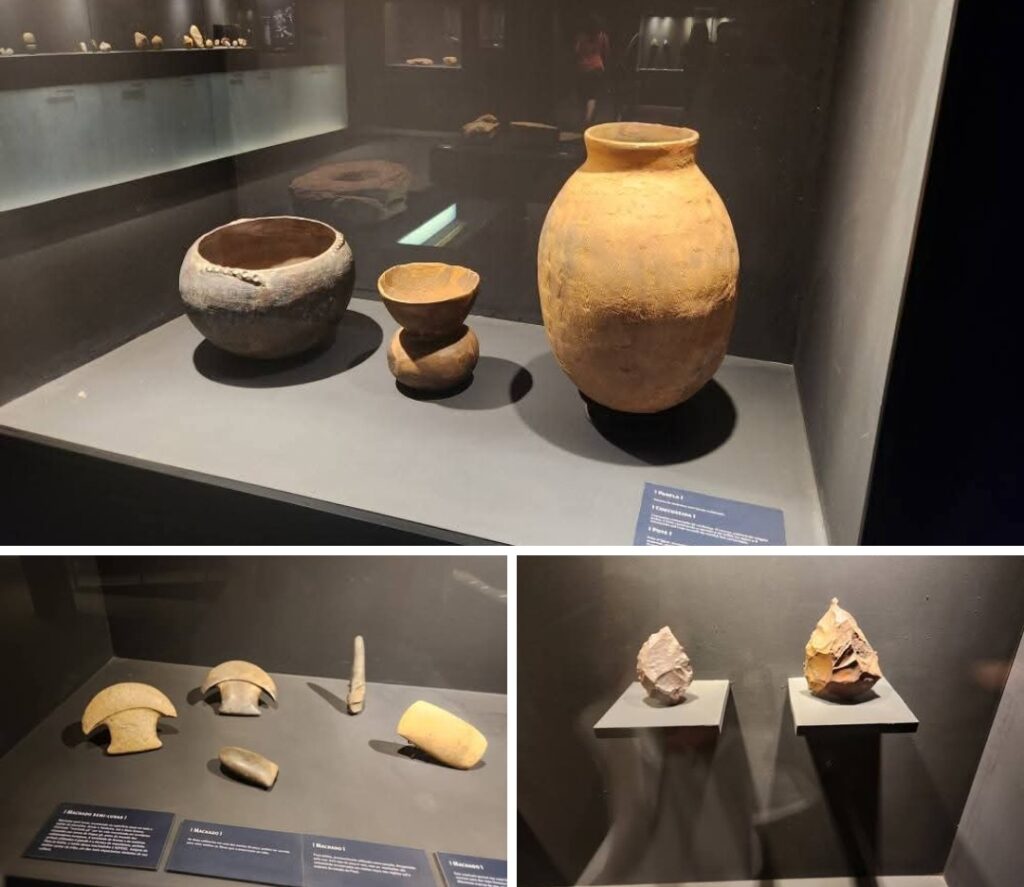 Objetos e utensilios encontrados na Serra da Capivara