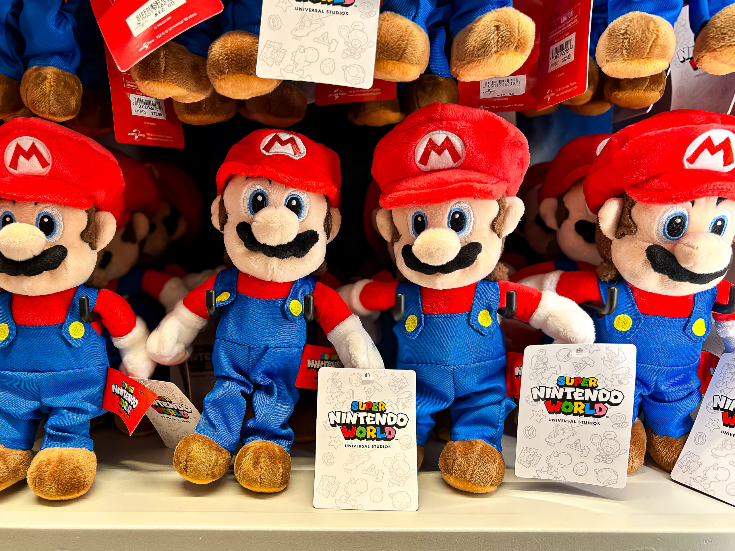 Pelúcia do Mario Bros