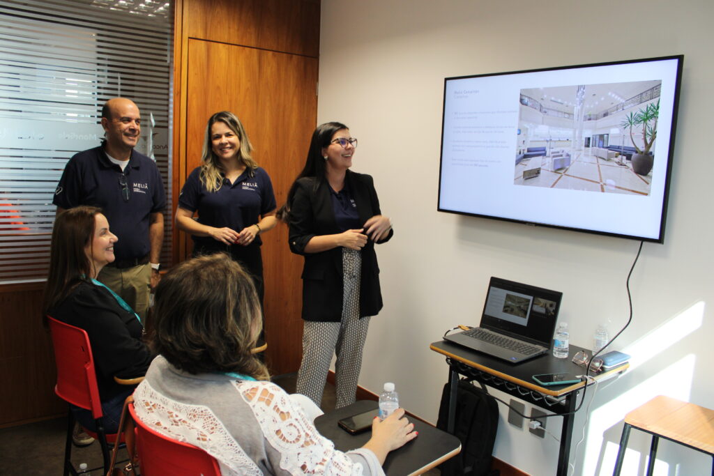 Raul Monteiro Erica Libia Bruna Garcia do Melia Hotels Ancoradouro: Capacitação reúne mais de 100 agentes de viagens em Campinas; veja fotos