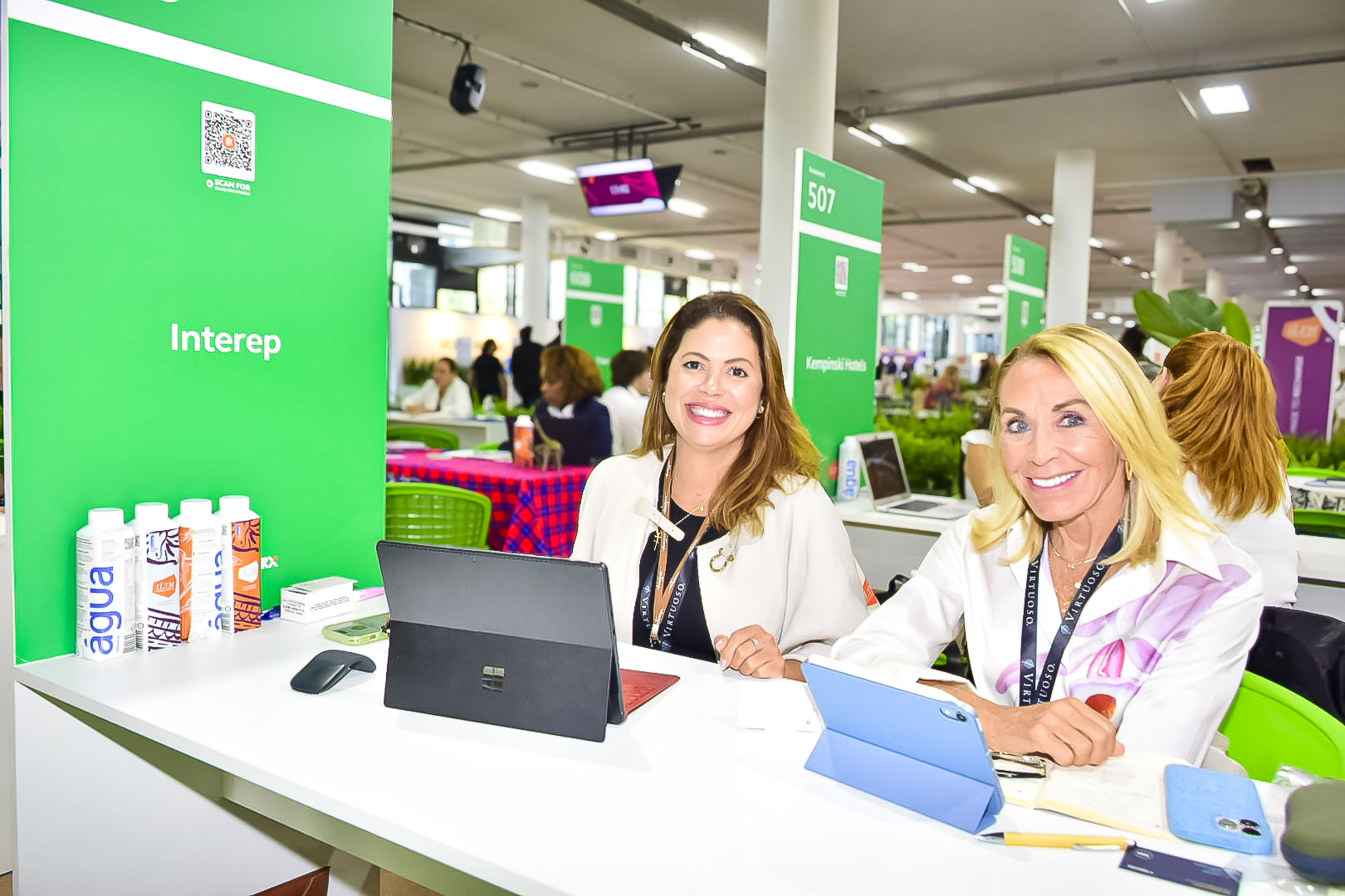 Rebeca Ferreira e Cynthia Rodrigues, da Interep Rebeca Ferreira e Cynthia Rodrigues, da Interep