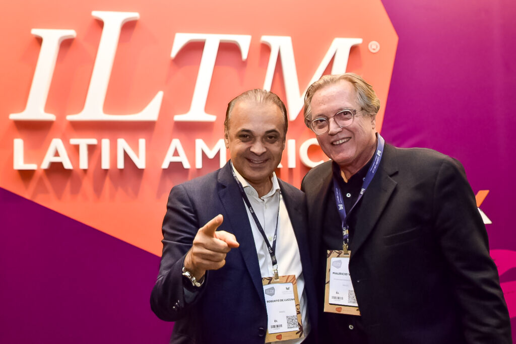 Roberto de Lucena, da Setur-SP e Maurício Vianna, das Ilhas Cayman