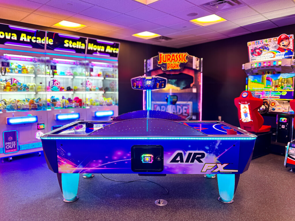 Sala de jogos no Stella Nova
