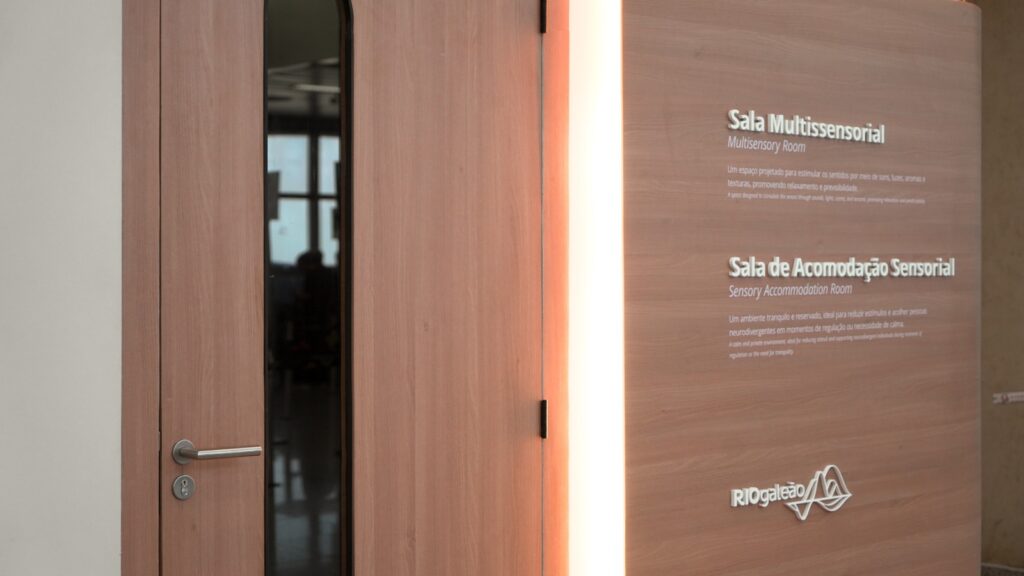 Sala sensorial 3 RIOgaleão inaugura espaço sensorial para passageiros com autismo e reforça acolhimento no embarque