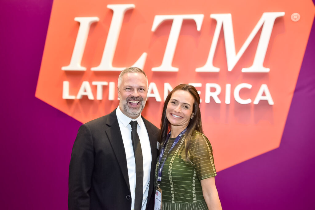 Simon Mayle, da ILTM e Roberta Werner, do Visit Rio