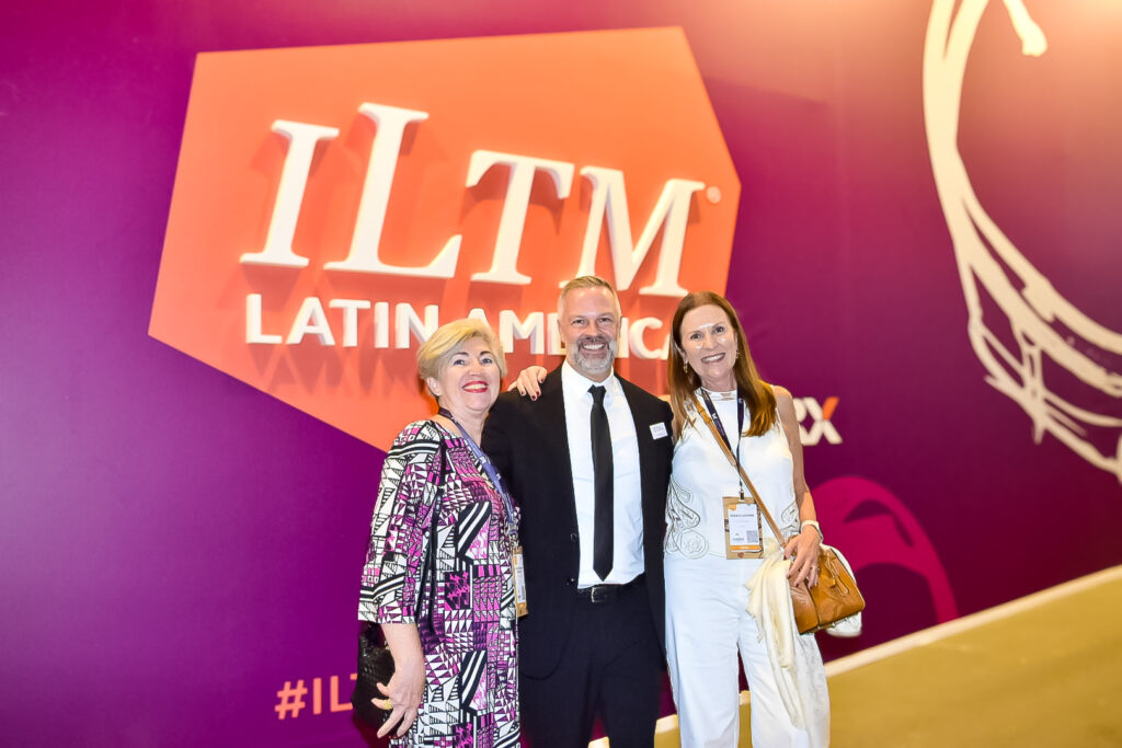 Simon Mayle, diretor de Marketing da ILTM recebeu amigos e parceiros na festa de abertura da feira