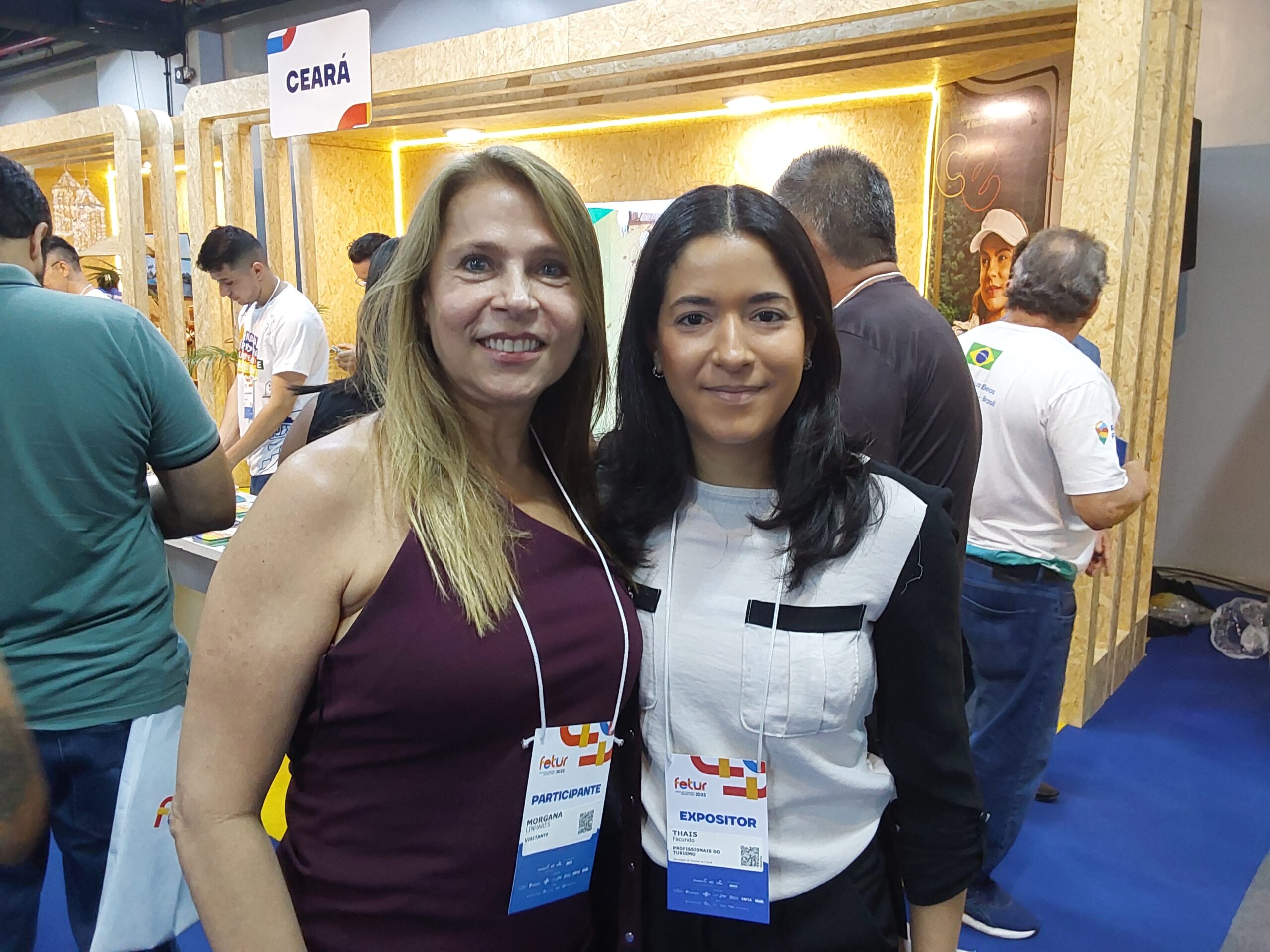 Morgana Ximenes e Thais Facundo, do Marketing da Setur-CE