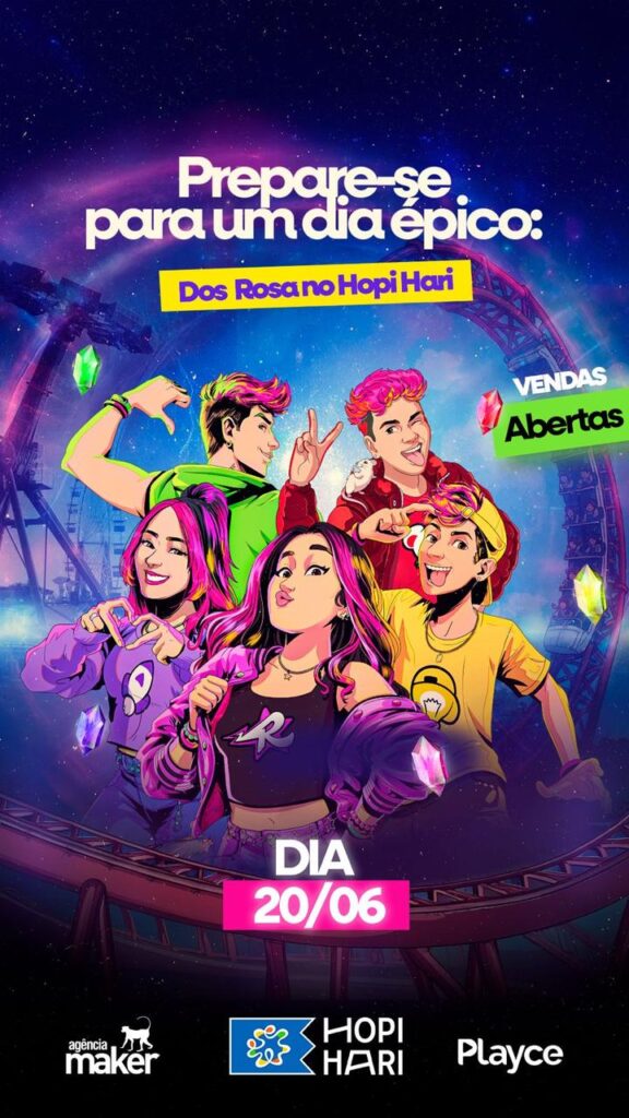 WhatsApp Image 2025 05 08 at 15.08.12 1 Hopi Hari recebe show inédito da Tropa Dos Rosa no dia 20 de junho