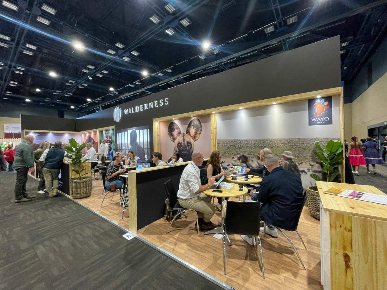 Estande da Wilderness Estande da Wilderness