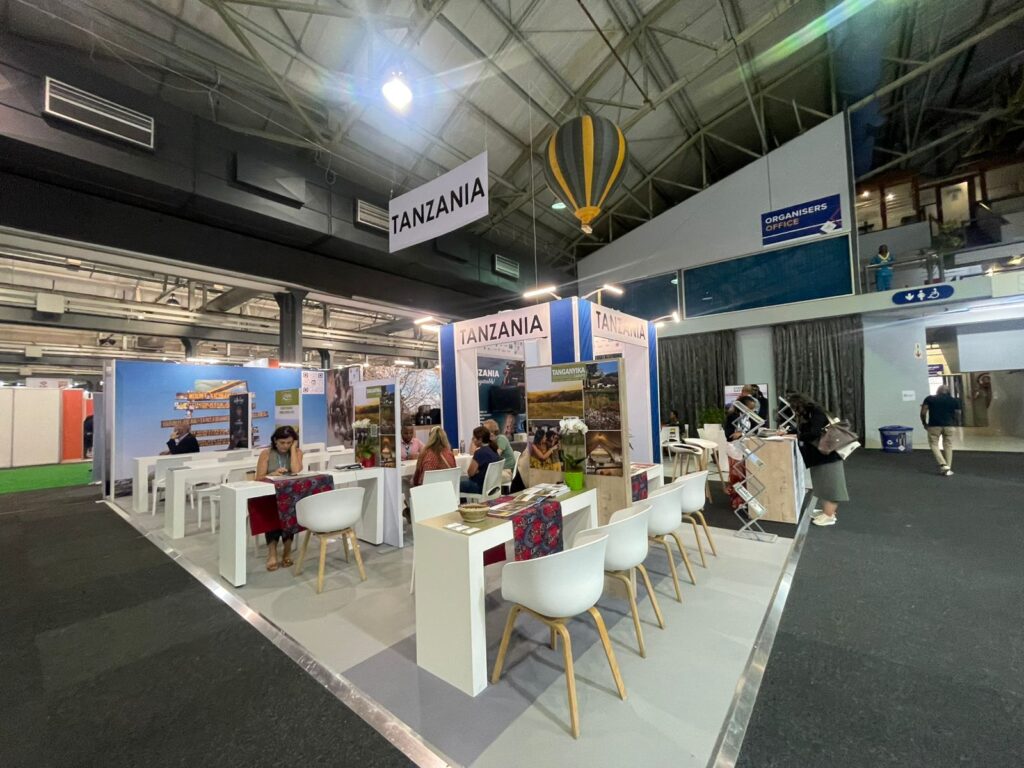 Estande da Tanzania