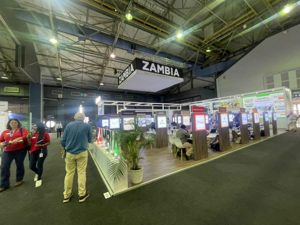 Estande da Zambia