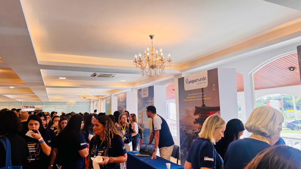 Estandes do evento