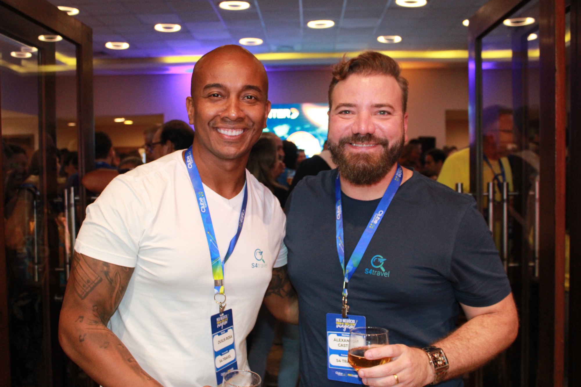 Duilis Rosa e Alexandre Castro, da S4 Travel (Giulia Jardim/M&E)