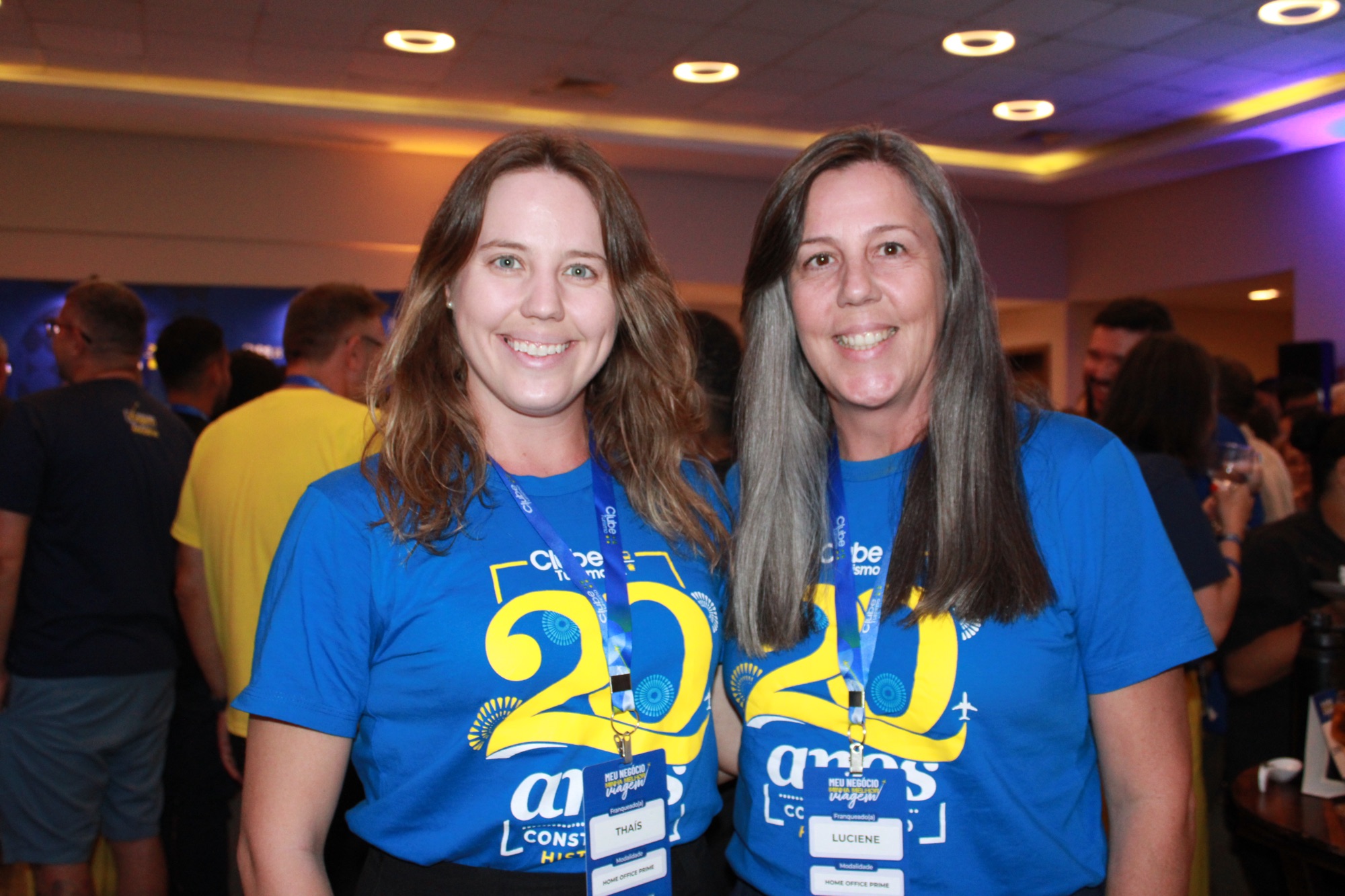 Thais e Luciene, da Clube Turismo (Giulia Jardim/M&E)