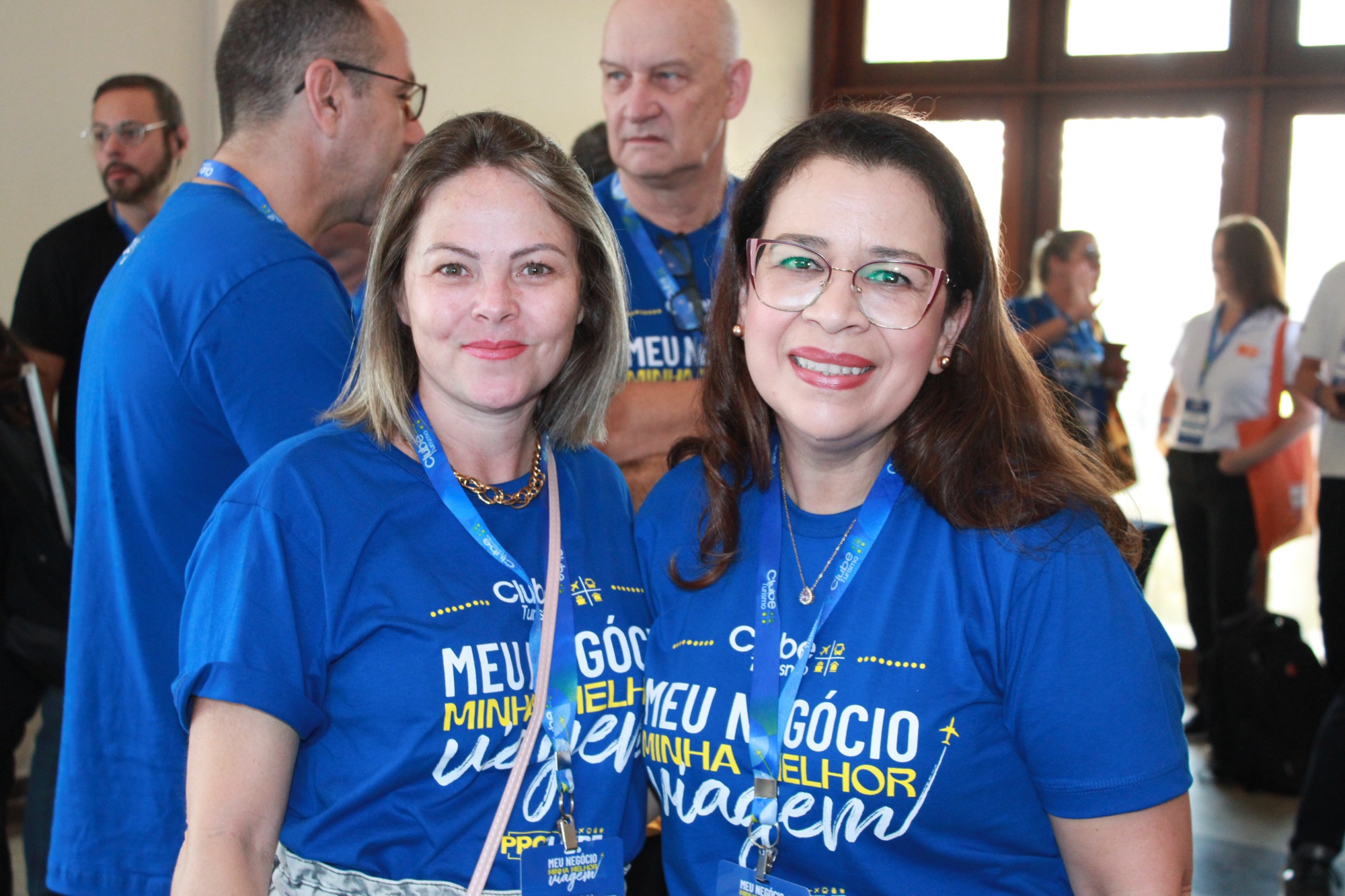 Clarissa Galvez e Katia Sakihara, da Clube Turismo (Giulia Jardim/M&E)
