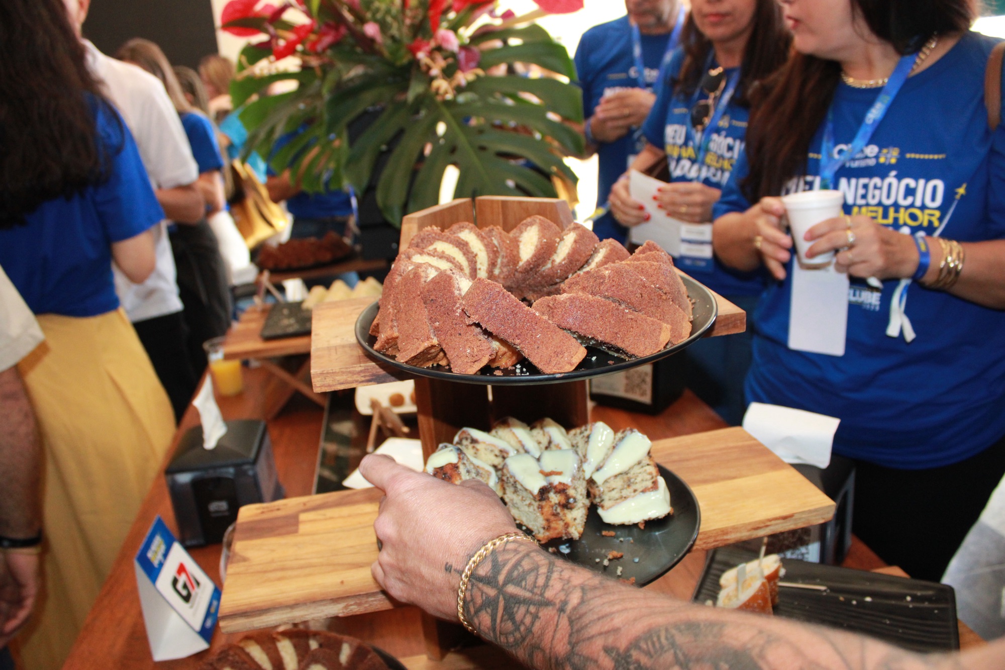 Coffee break oferecido pela G7 Operadora (Giulia Jardim/M&E)