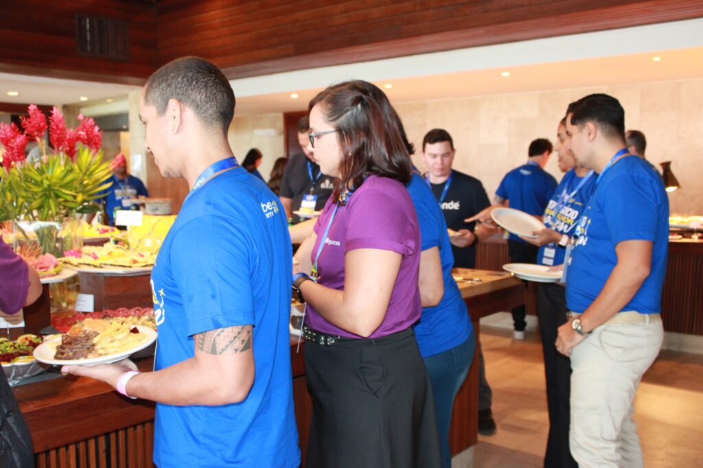Almoço para os franqueados da Clube Turismo patrocinado pela Skyteam e Europlus (Giulia Jardim/M&E)