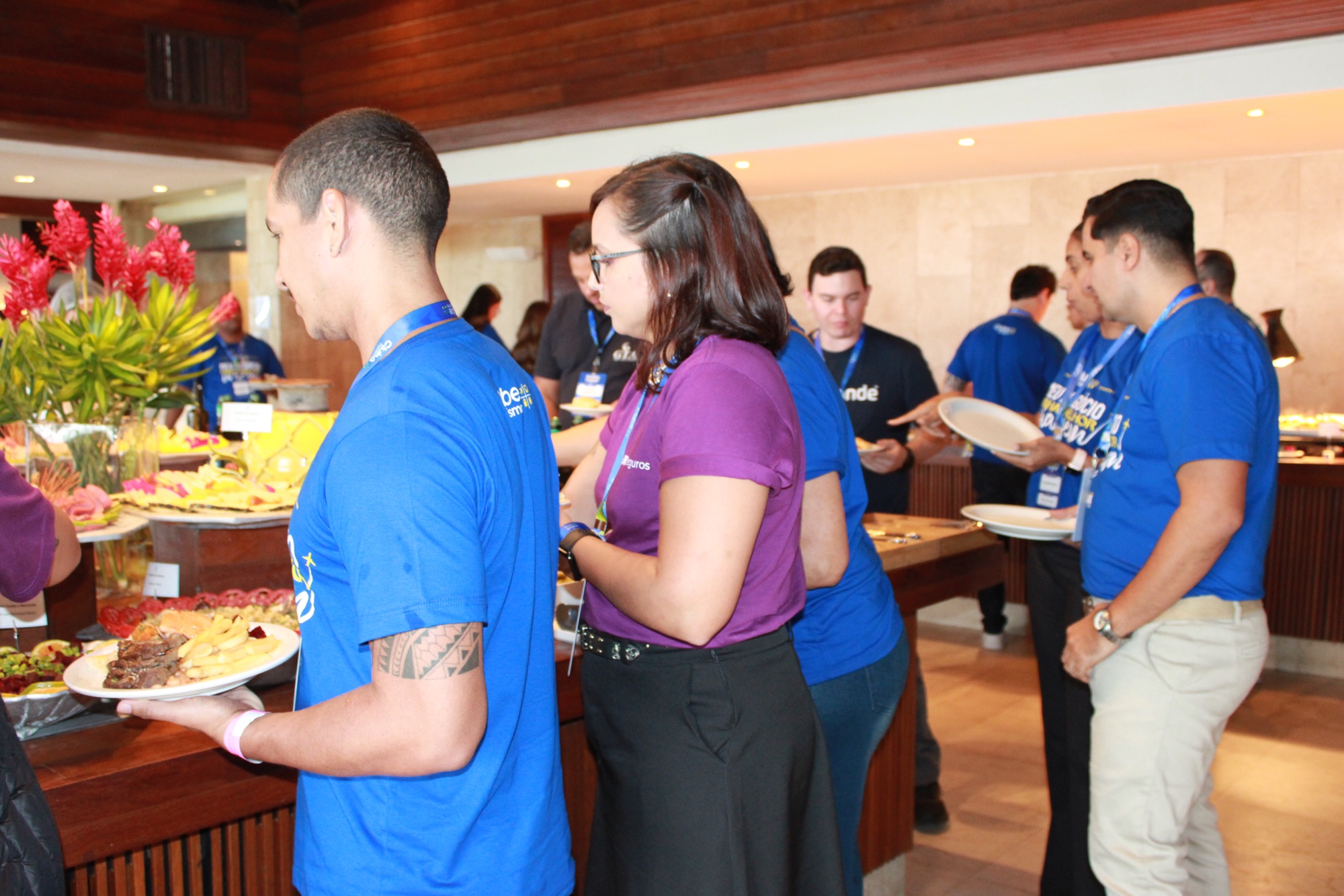 Almoço para os franqueados da Clube Turismo patrocinado pela Skyteam e Europlus (Giulia Jardim/M&E)