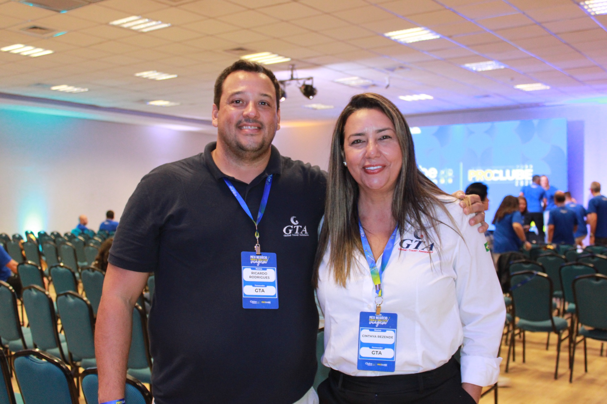 Ricardo Rodrigues e Cinthya Rezende, da GTA (Giulia Jardim/M&E)