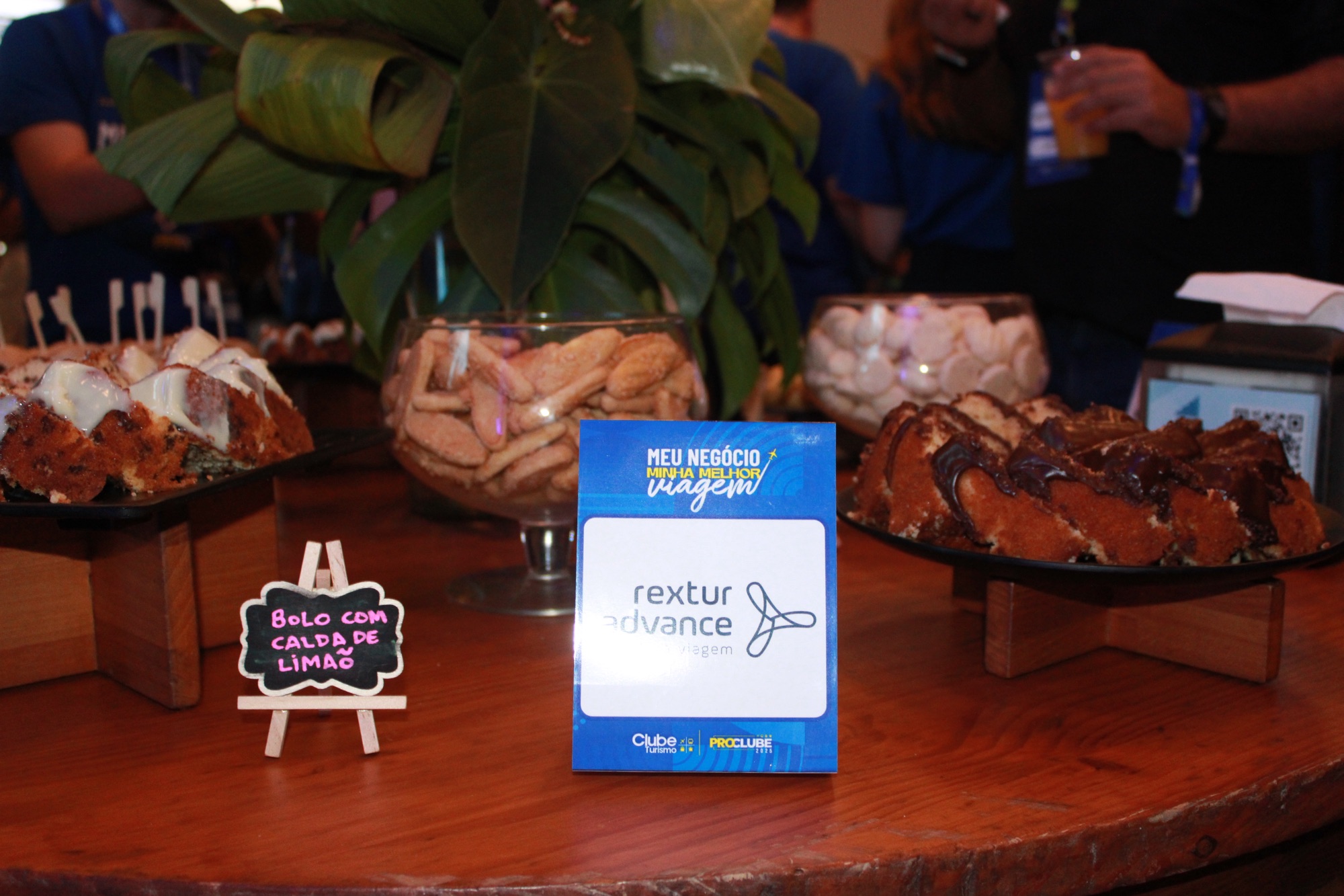 Entre uma atividade e outra, os participantes aproveitaram o coffee break oferecido pela Rextur Advance (Giulia Jardim/M&E)