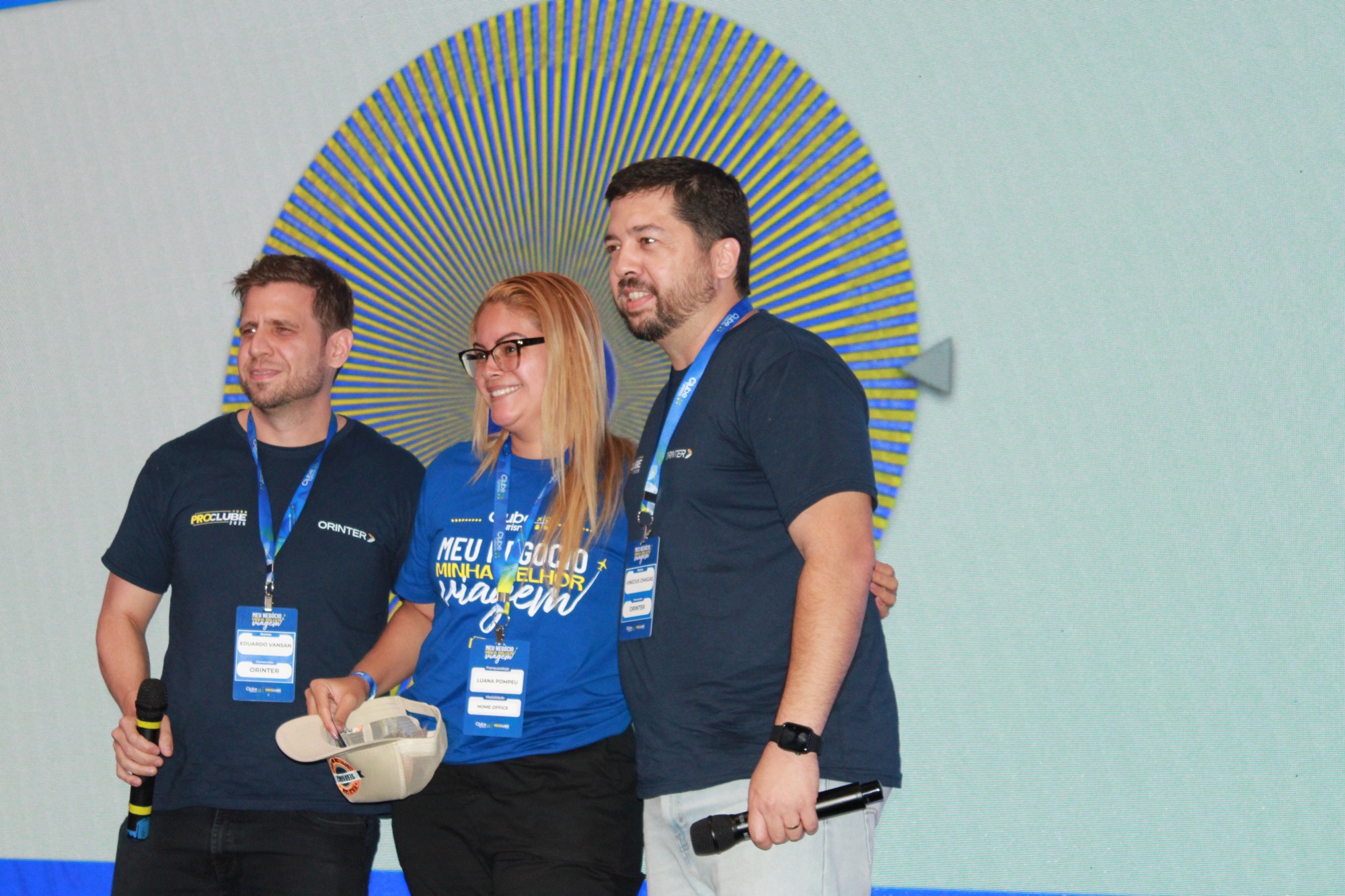 A Orinter deixou os franqueados empolgados com prêmios sorteados (Giulia Jardim/M&E)