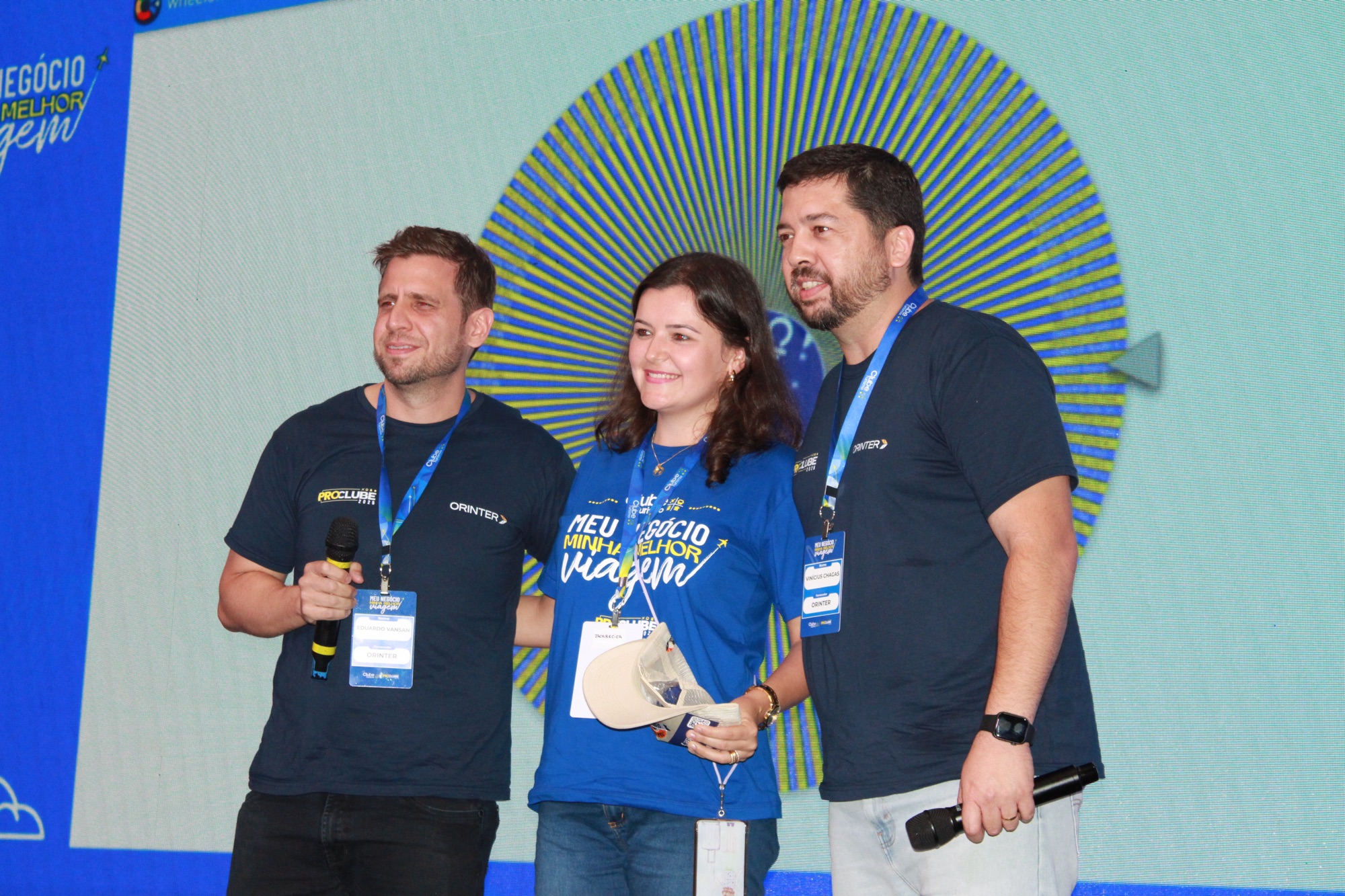 A Orinter deixou os franqueados empolgados com prêmios sorteados (Giulia Jardim/M&E)