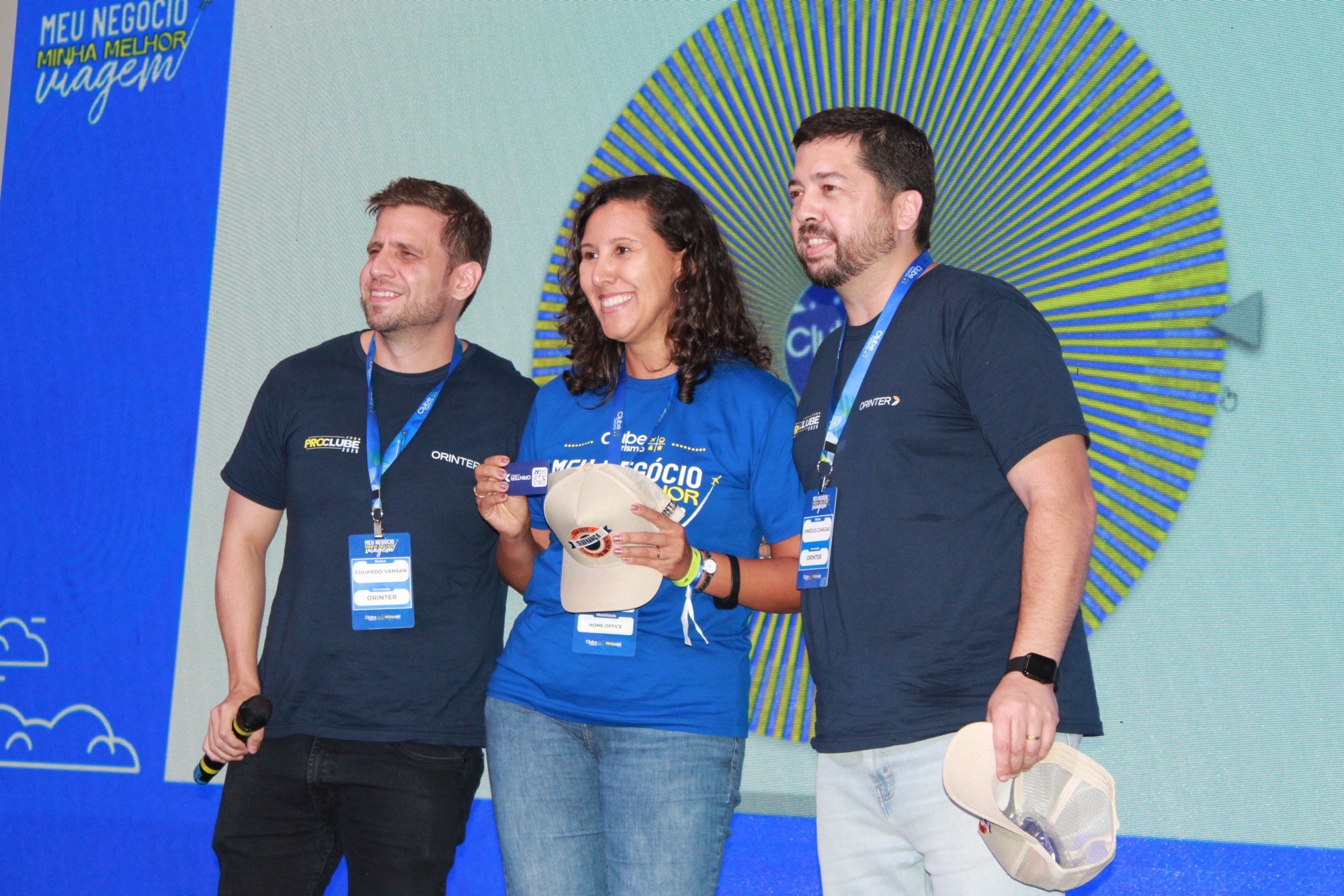 A Orinter deixou os franqueados empolgados com prêmios sorteados (Giulia Jardim/M&E)