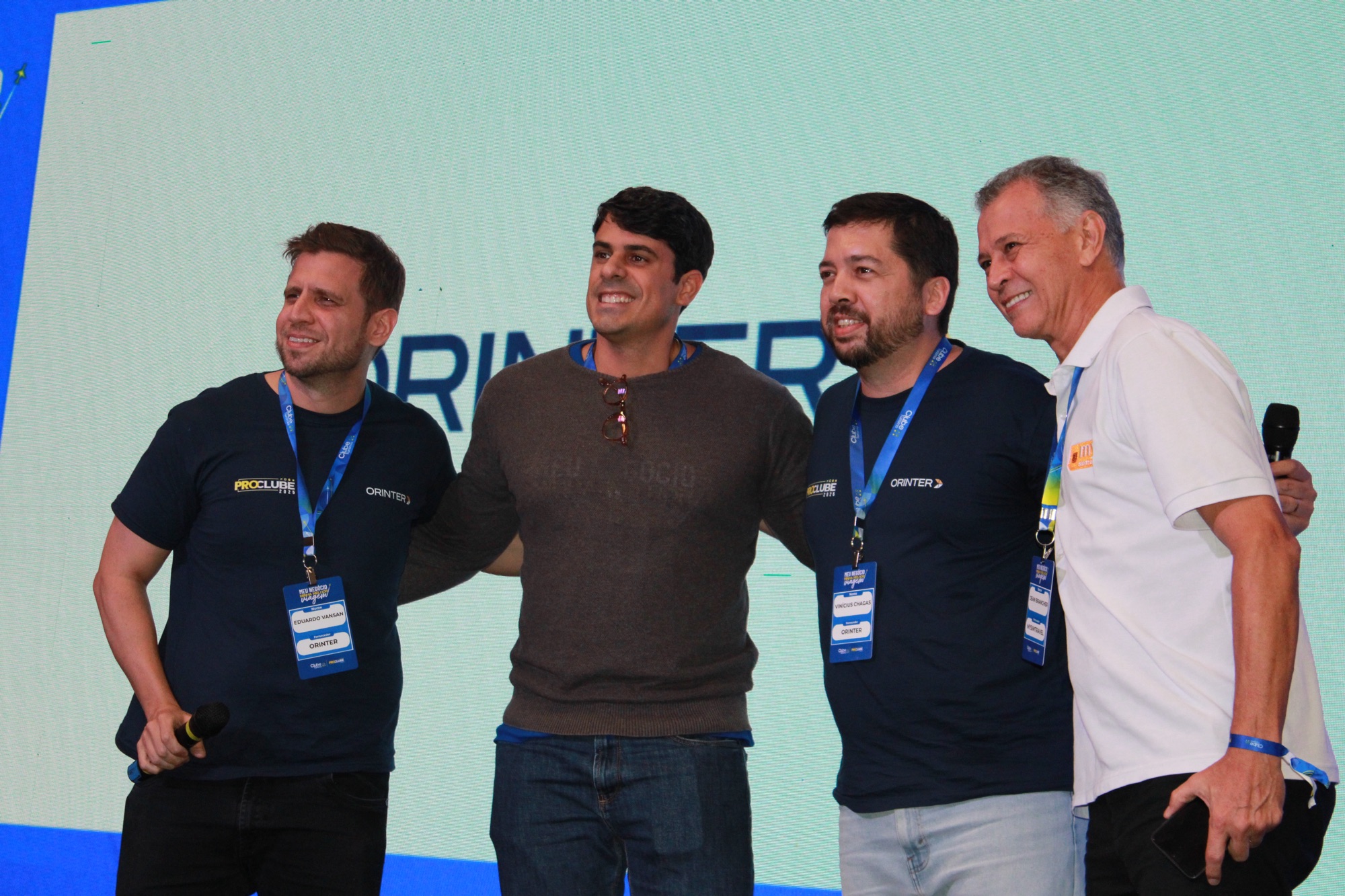 A Orinter deixou os franqueados empolgados com prêmios incríveis sorteados (Giulia Jardim/M&E)