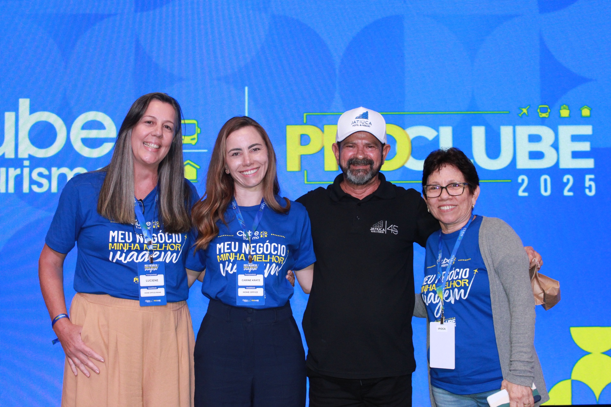 O Jatiúca Resorts presenteou franqueados com diárias durante sorteios do ProClube 2025 (Giulia Jardim/M&E)