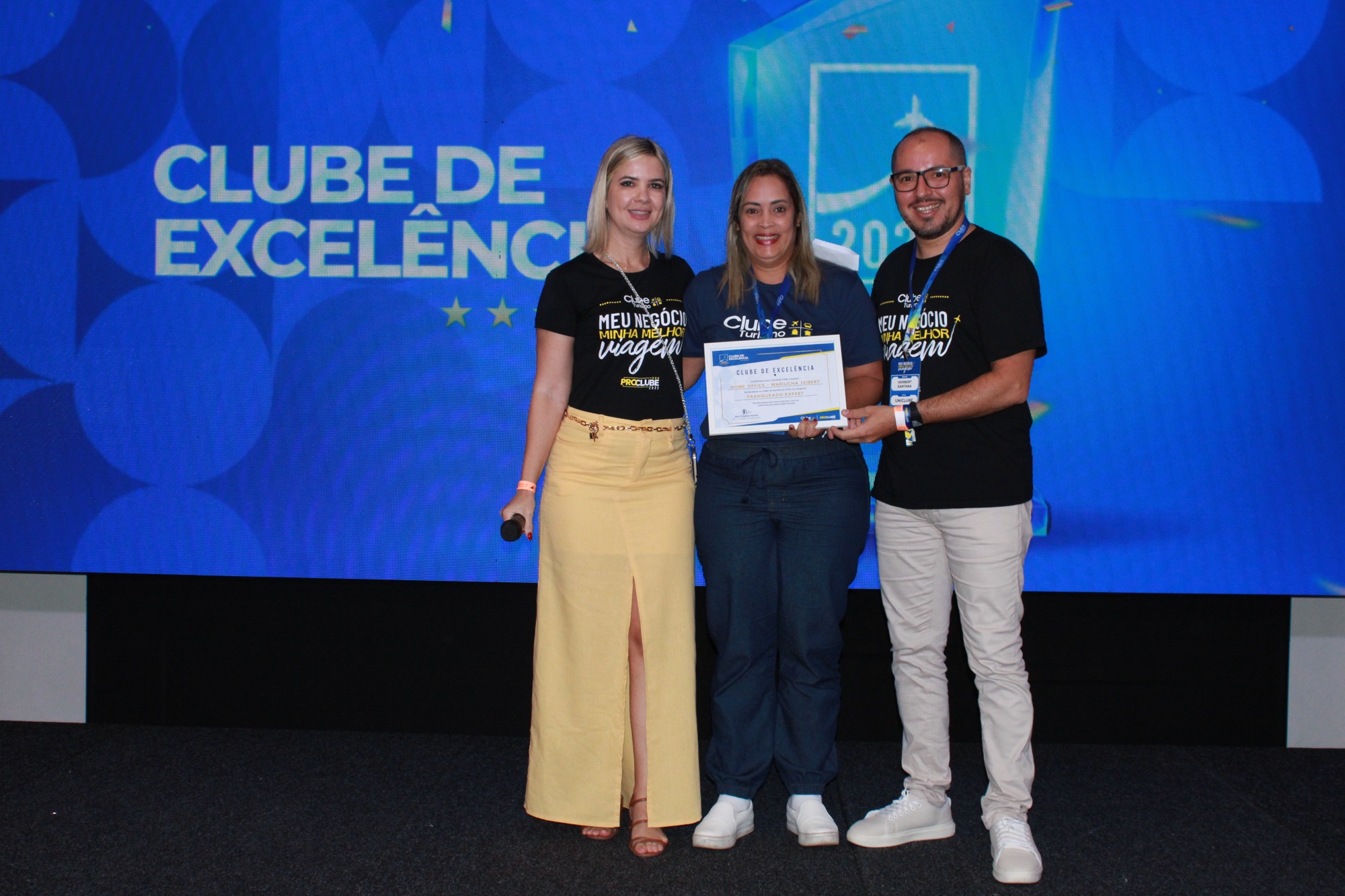 Mariucha (Home Office) foi destaque na categoria Franqueado Expert (Giulia Jardim/M&E)